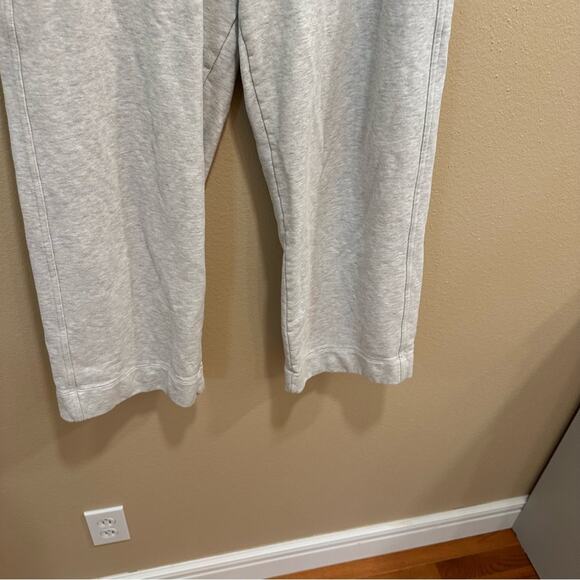 Everlane Gray Organic Cotton Wide Leg Sweatpants Medium - Picture 9 of 11